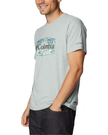 COLUMBIA CAMISETA DE MANGA CORTA 1931172-351 EN PARA HOMBRE GRIS