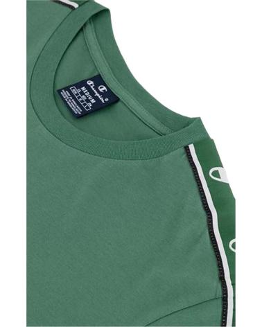 CHAMPION CAMISETA DE MANGA CORTA 218472S23-GS108 EN PARA HOMBRE VERDE