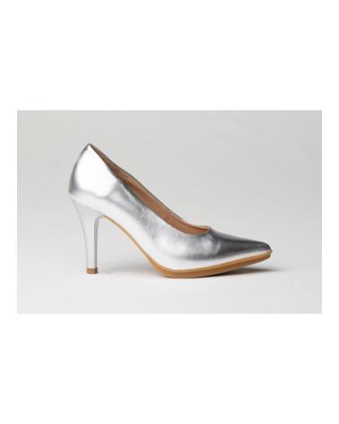 Zapatos de Mujer EVA MAÑAS SALON PIEL SOFT 1500 PLATA