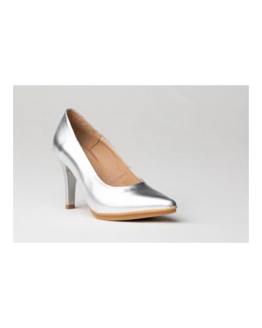 Zapatos de Mujer EVA MAÑAS SALON PIEL SOFT 1500 PLATA