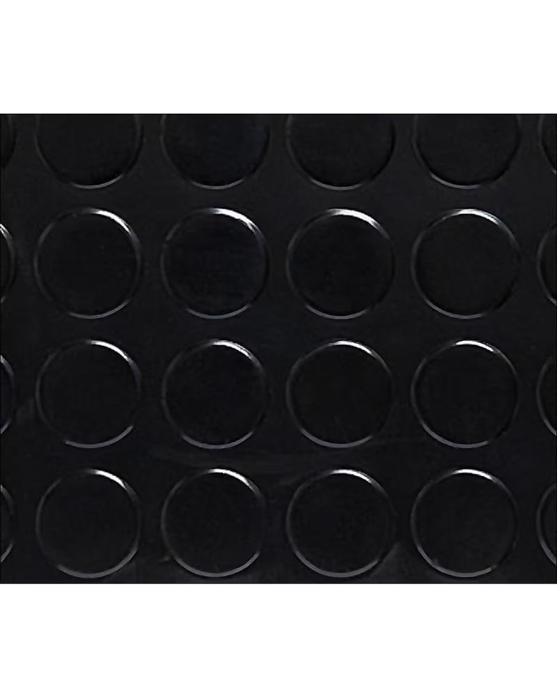 WURKO ANTIRUTSCH-GUMMIMATTE MIT KREIS-RELIEF MULTICOLOR