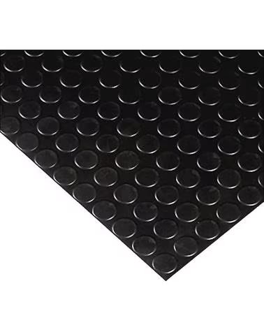 WURKO ANTIRUTSCH-GUMMIMATTE MIT KREIS-RELIEF MULTICOLOR