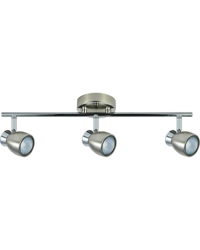 FABRILAMP FOCO DE TECHO LED DE 3 LUCES MULTICOLOR
