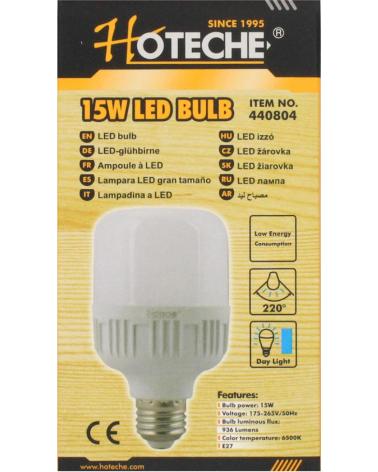 HOTECHE BOMBILLA LED 15W MULTICOLOR