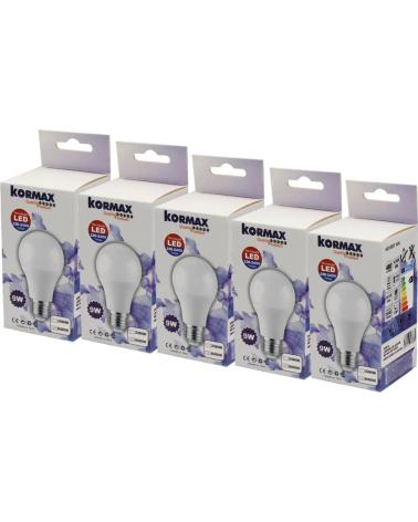 KORMAX BOMBILLA LED 9W 720 LÚMENES MULTICOLOR