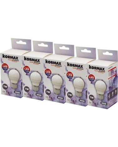 KORMAX BOMBILLA LED 7W 600 LÚMENES ALTA EFICIENCIA MULTICOLOR