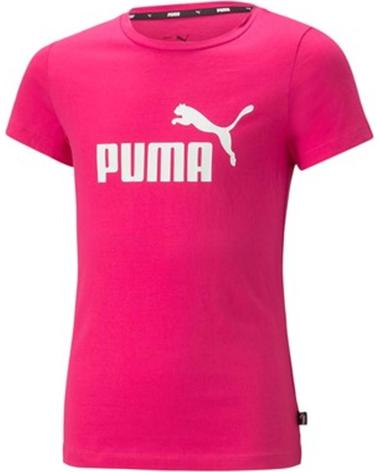 PUMA CAMISETA DE MANGA CORTA 587029-64 EN PARA UNISEX ROSA