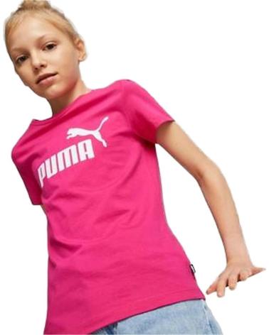 PUMA CAMISETA DE MANGA CORTA 587029-64 EN PARA UNISEX ROSA