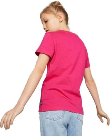 PUMA CAMISETA DE MANGA CORTA 587029-64 EN PARA UNISEX ROSA