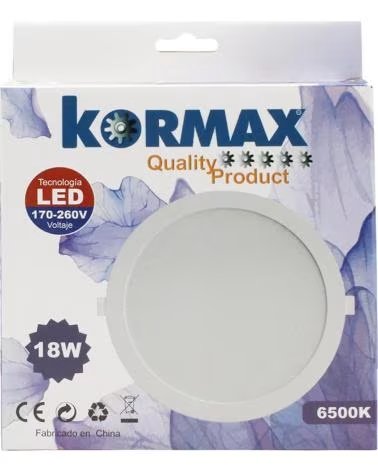 KORMAX PANEL LED CIRCULAR 18W MULTICOLOR