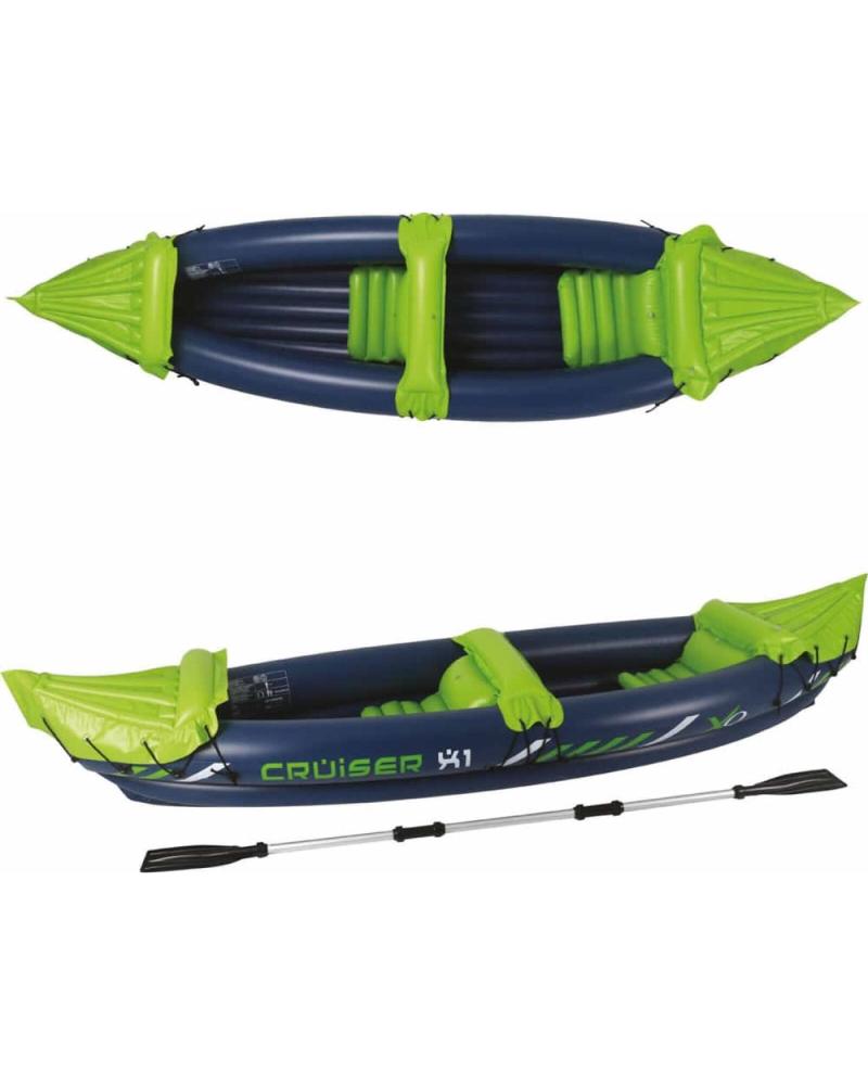 XQMAX KAYAK HINCHABLE MULTICOLOR PARA PISCINA Y PLAYA