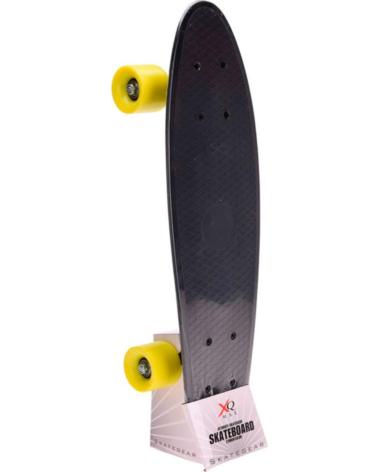 XQMAX SKATEBOARD ESTILO RETRO CON RUEDAS DE CONTRASTE MULTICOLOR