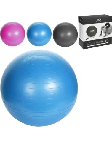 XQMAX BALLON DE YOGA ET FITNESS 75CM MULTICOLOR