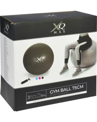 XQMAX BALLON DE YOGA ET FITNESS 75CM MULTICOLOR