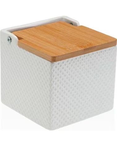 VERSA RÉCIPIENT DE CUISINE AVEC COUVERCLE EN BOIS MULTICOLOR