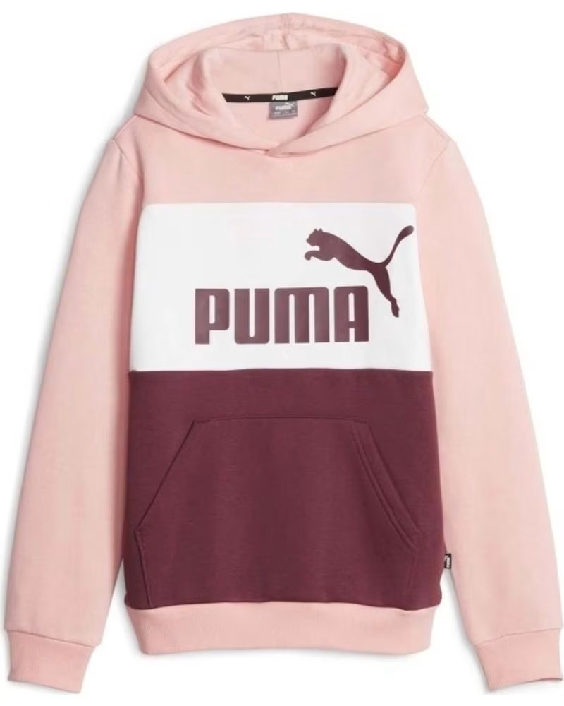 PUMA SUDADERA CON CAPUCHA 849081-63 EN PARA NINAS ROSA