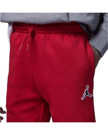 JORDAN PANTALON LARGO 95A716-R78 EN PARA NINOS ROJO