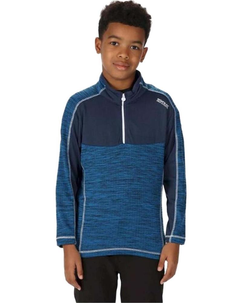 REGATTA SUDADERA CON CAPUCHA RKA378-MXG EN PARA NINOS UNISEX AZUL