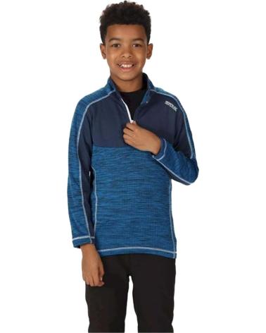 REGATTA SUDADERA CON CAPUCHA RKA378-MXG EN PARA NINOS UNISEX AZUL
