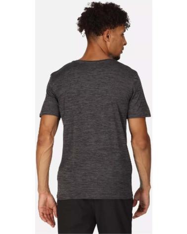 REGATTA CAMISETA DE MANGA CORTA RMT272-4ZQ EN PARA HOMBRE NEGRO