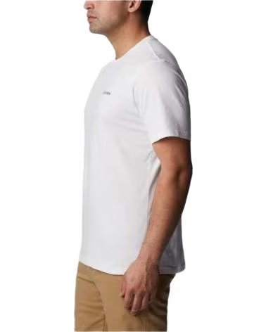 COLUMBIA CAMISETA DE MANGA CORTA 1834041118 EN PARA HOMBRE BLANCO