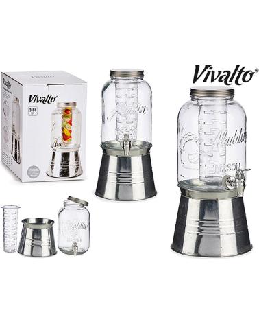 VIVALTO DISPENSADOR DE BEBIDAS CON BASE DE ACERO MULTICOLOR