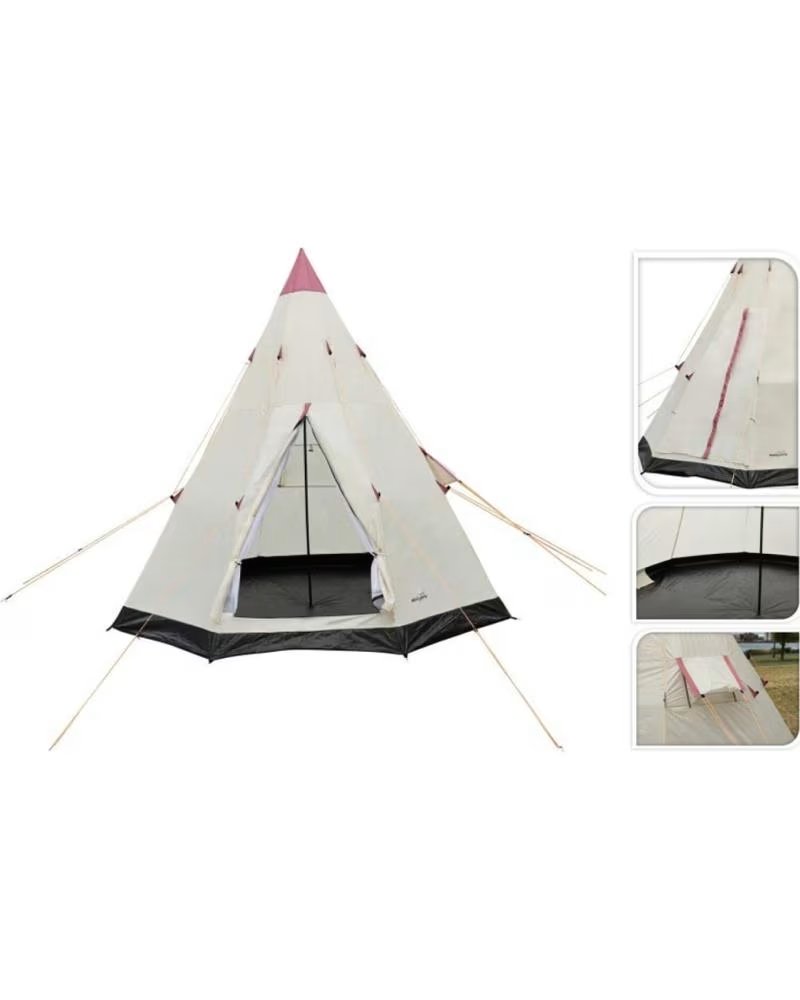 REDCLIFFS KIDS TEEPEE TENT FOR GARDEN AND BEACH MULTICOLOR
