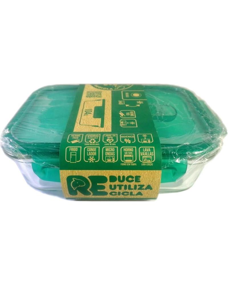 LUMINARC RECIPIENTE DE COCINA CON TAPA HERMÉTICA MULTICOLOR