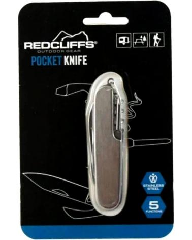 NAVAJA MULTIUSOS REDCLIFFS DE ACERO INOXIDABLE MULTICOLOR