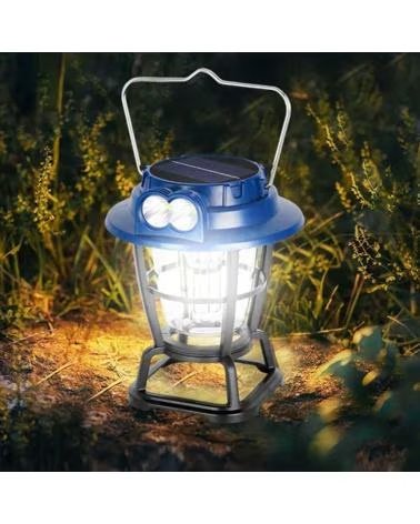 REDCLIFFS SOLAR LED LATERNE MIT TRAGEGRIFF MULTICOLOR