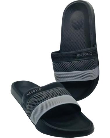 NICOBOCO CHANCLAS DE AGUA YOP PARA HOMBRE NEGRO