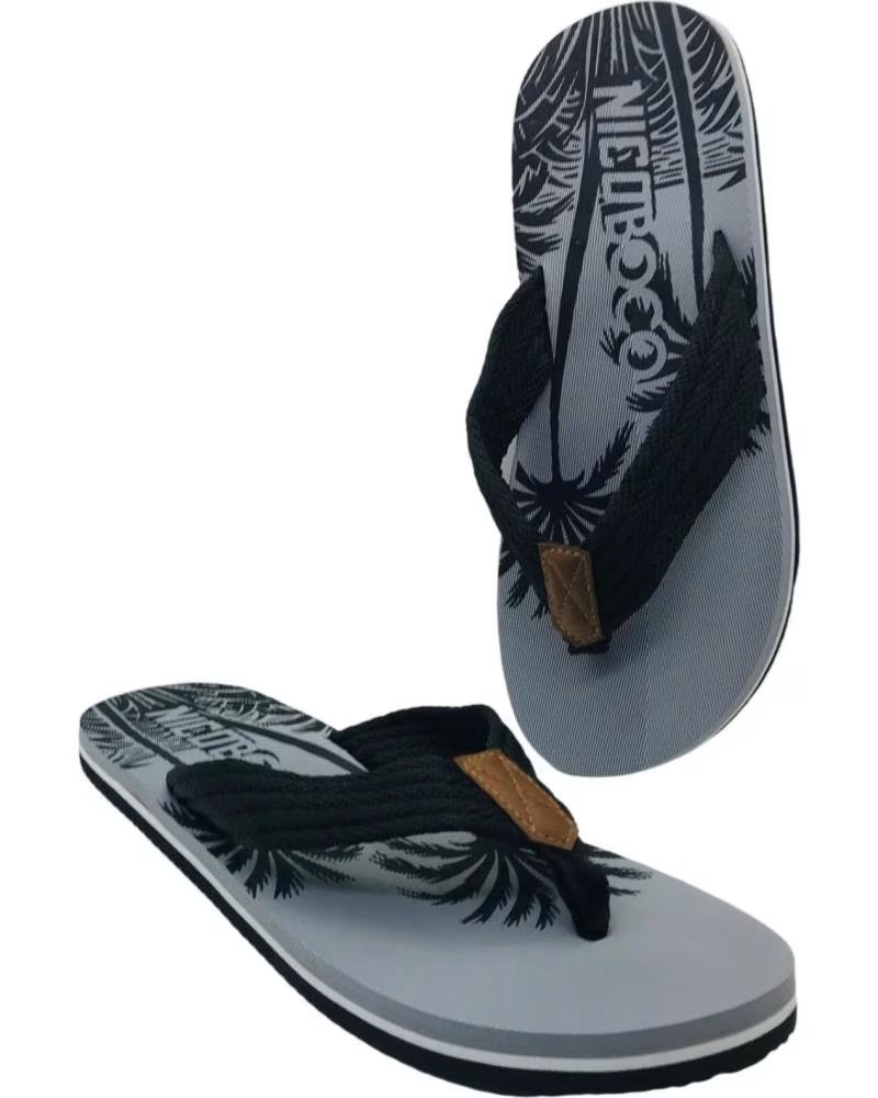 NICOBOCO CHINELO DE DEDO HIPPIE NEGRO