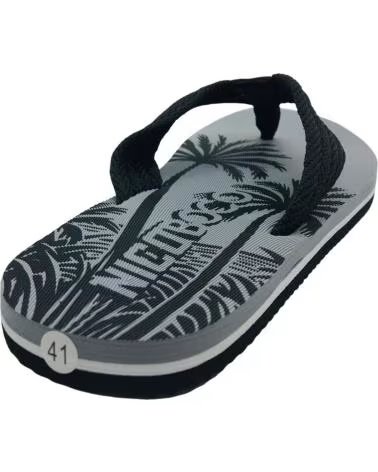 NICOBOCO CHINELO DE DEDO HIPPIE NEGRO