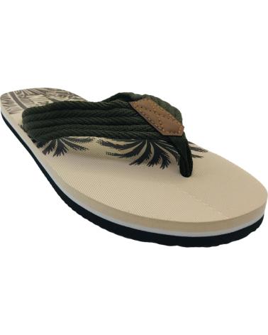 NICOBOCO CHANCLA DE DEDO HIPPIE BEIGE PARA HOMBRE