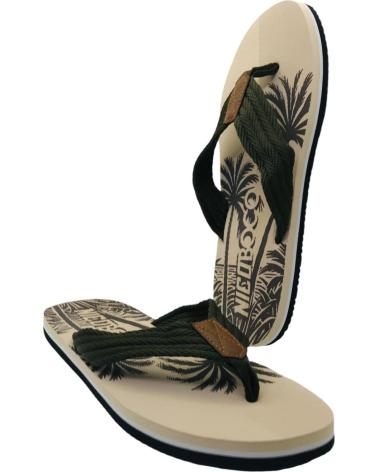 NICOBOCO CHANCLA DE DEDO HIPPIE BEIGE PARA HOMBRE