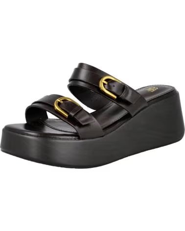 BUBBLE BOBBLE Sandalias De Tacon Mdhb-5663 en negro para mujer MARRON