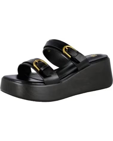 BUBBLE BOBBLE Sandalias De Tacon Mdhb-5663 en negro para mujer NEGRO
