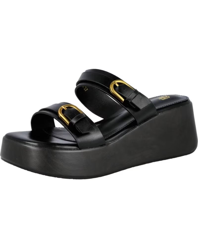 BUBBLE BOBBLE Sandalias De Tacon Mdhb-5663 en negro para mujer NEGRO
