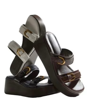 BUBBLE BOBBLE Sandalias De Tacon Mdhb-5663 en negro para mujer NEGRO