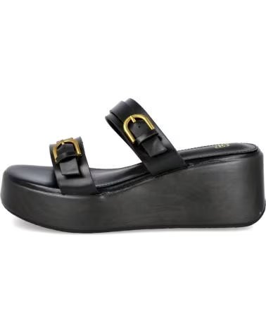 BUBBLE BOBBLE Sandalias De Tacon Mdhb-5663 en negro para mujer NEGRO