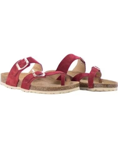 KESLEM SANDALIAS DALMA EN COLOR PARA MUJER ROJO