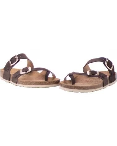 KESLEM SANDALIAS DALMA EN COLOR PARA MUJER MARRON