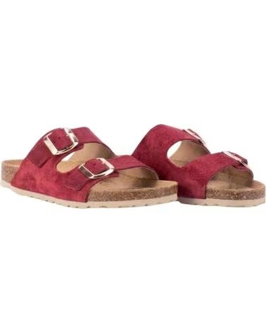 KESLEM SANDALIAS ANA EN COLOR PARA MUJER ROJO