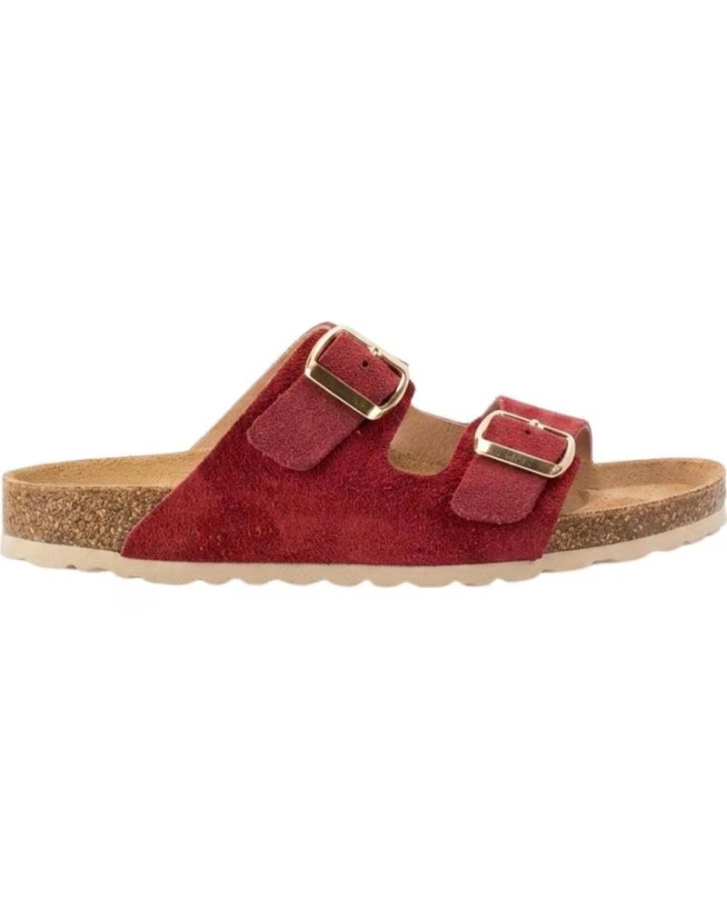 KESLEM SANDALIAS ANA EN COLOR PARA MUJER ROJO