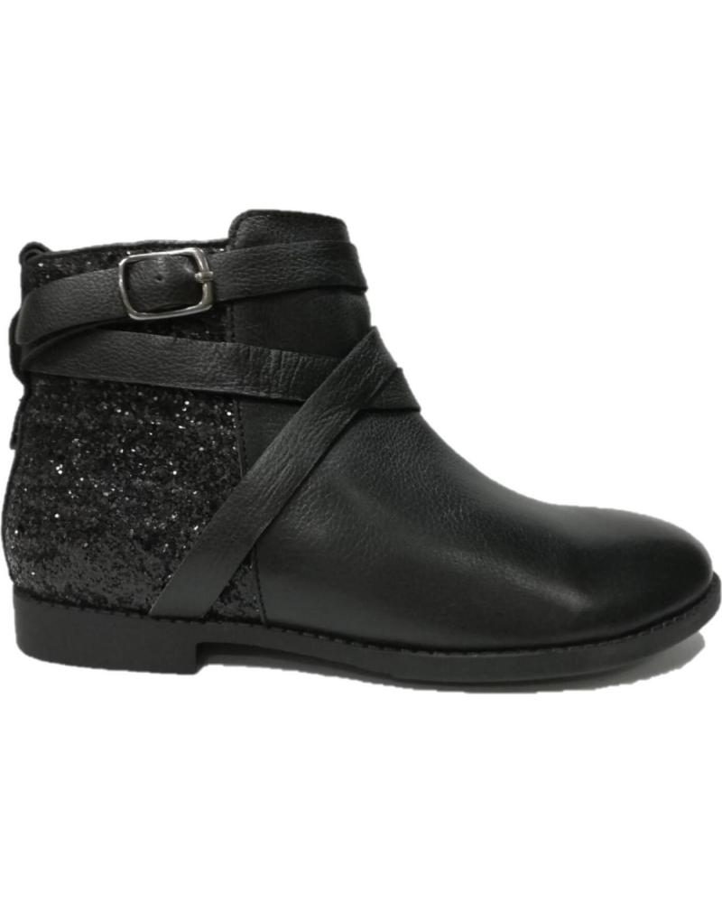 Scarpe per Donna e Bambina MTNG BOTIN GLITTER NINA MUSTANG 47621 NEGRO