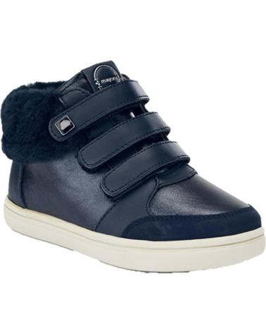 Zapatos de Mujer MAYORAL BOTA PELO 44241 AZUL MARINO