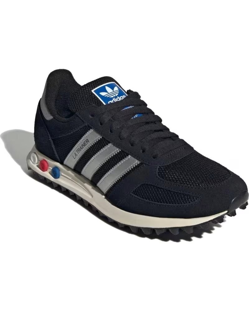 ADIDAS LA TRAINER OG KJ4381 CORE - SILVER METALLIC - OFF WHIT BLACK