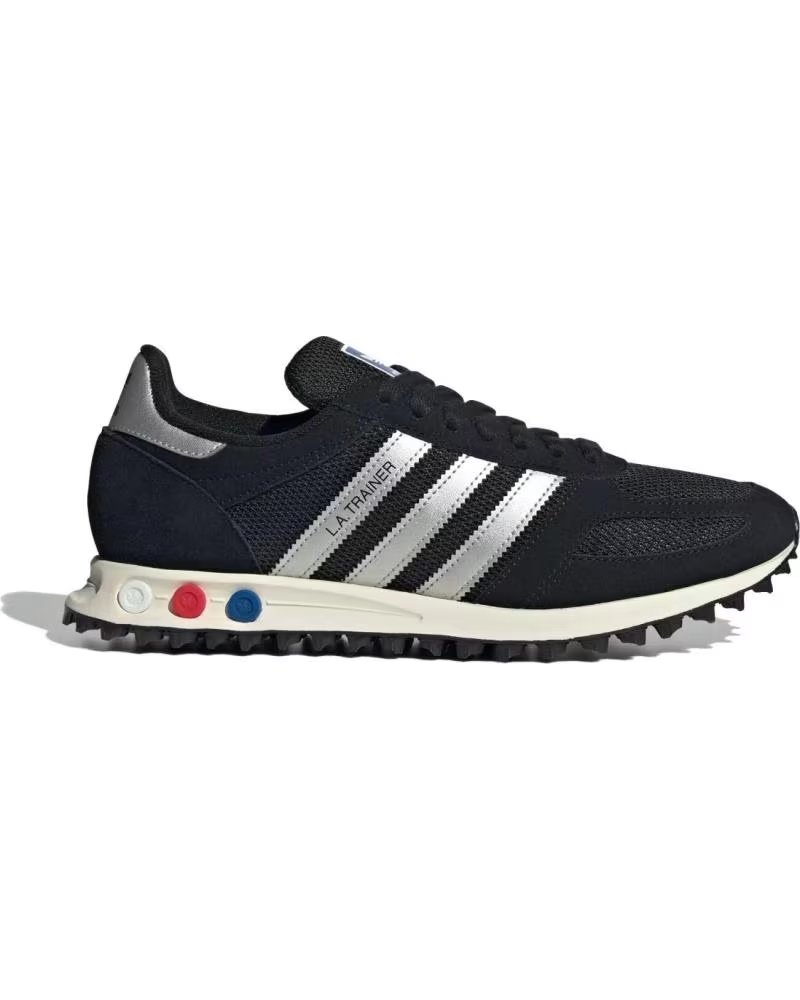 ADIDAS LA TRAINER OG KJ4381 CORE - SILVER METALLIC - OFF WHIT BLACK