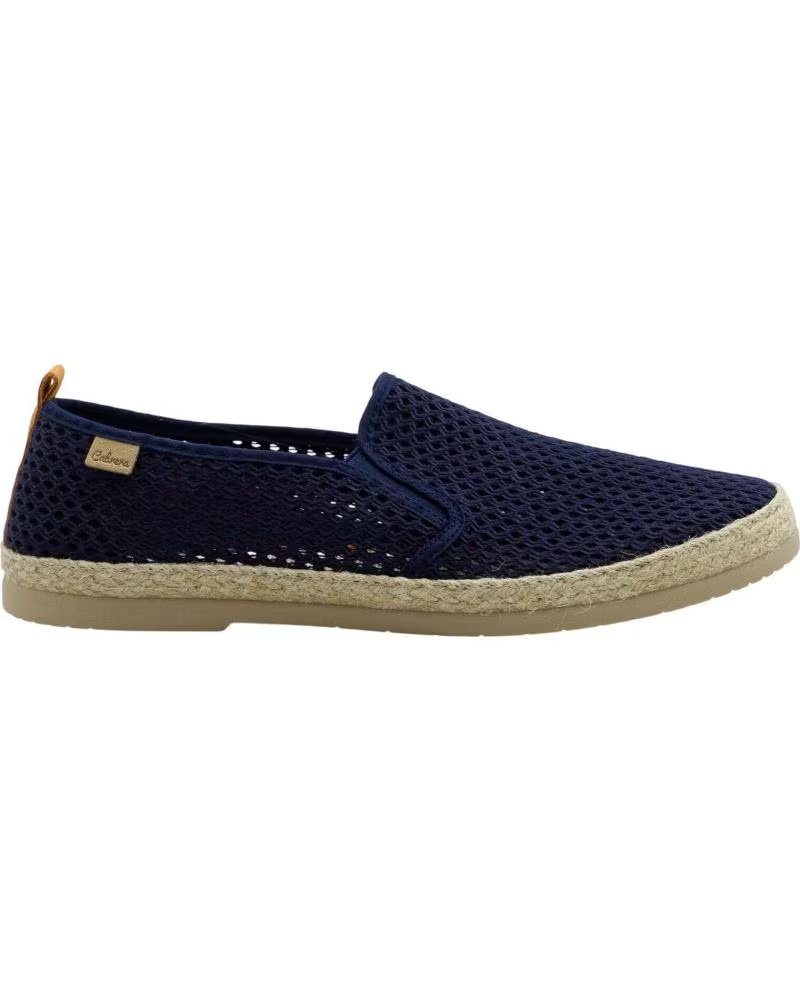 CABRERA 532 ESPADRILLES DÉCONTRACTÉES EN FILET BLEU MARINE MARINO