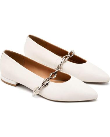 GIOSEPPO BAILARINAS HALLIE CON DETALLE DE CADENA BLANCO